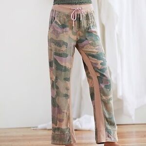 Anthropology Nomad Pants Camo Print
